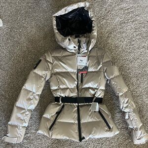 Women's Metallic Puffer Jacket